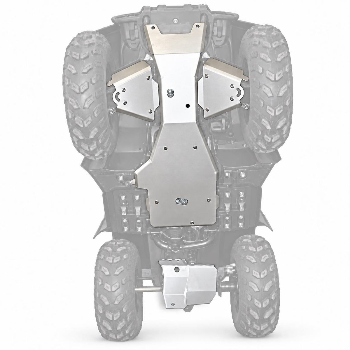 Complete Skid Plate Set | Yamaha Big Bear 400