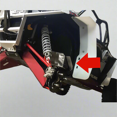 Footwell Skid Plate Set Polaris