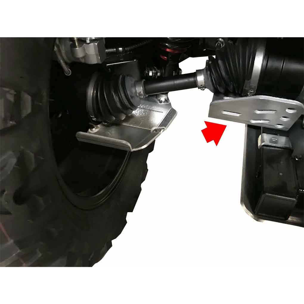 Complete Skid Plate Set CFMOTO CForce 800 XC