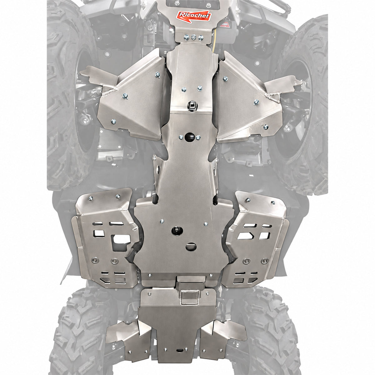 Complete Skid Plate Set | Honda Rubicon 520