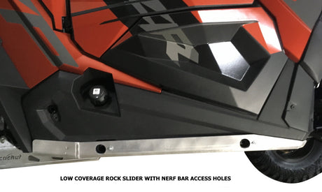 2-Piece Aluminum Rock Sliders, Polaris RZR XP Turbo EPS