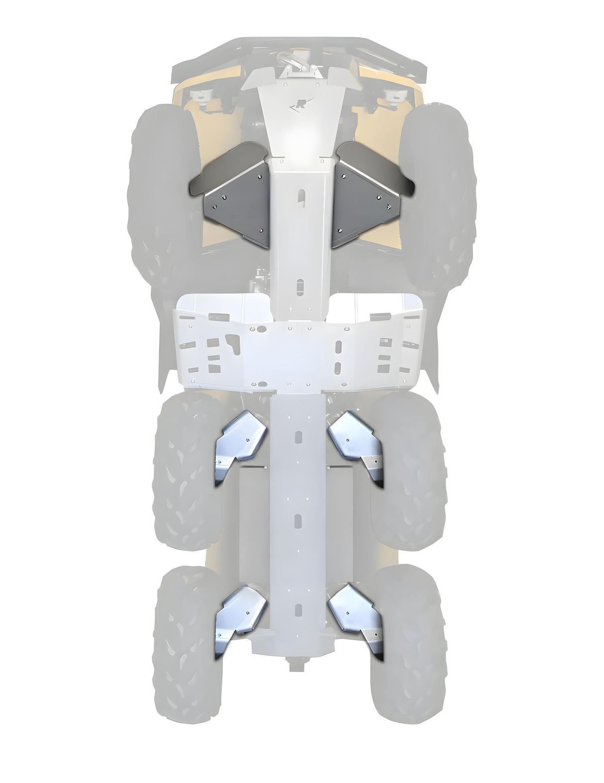 Complete Skid Plate Set  |  Can-Am Outlander Max 6x6 1000