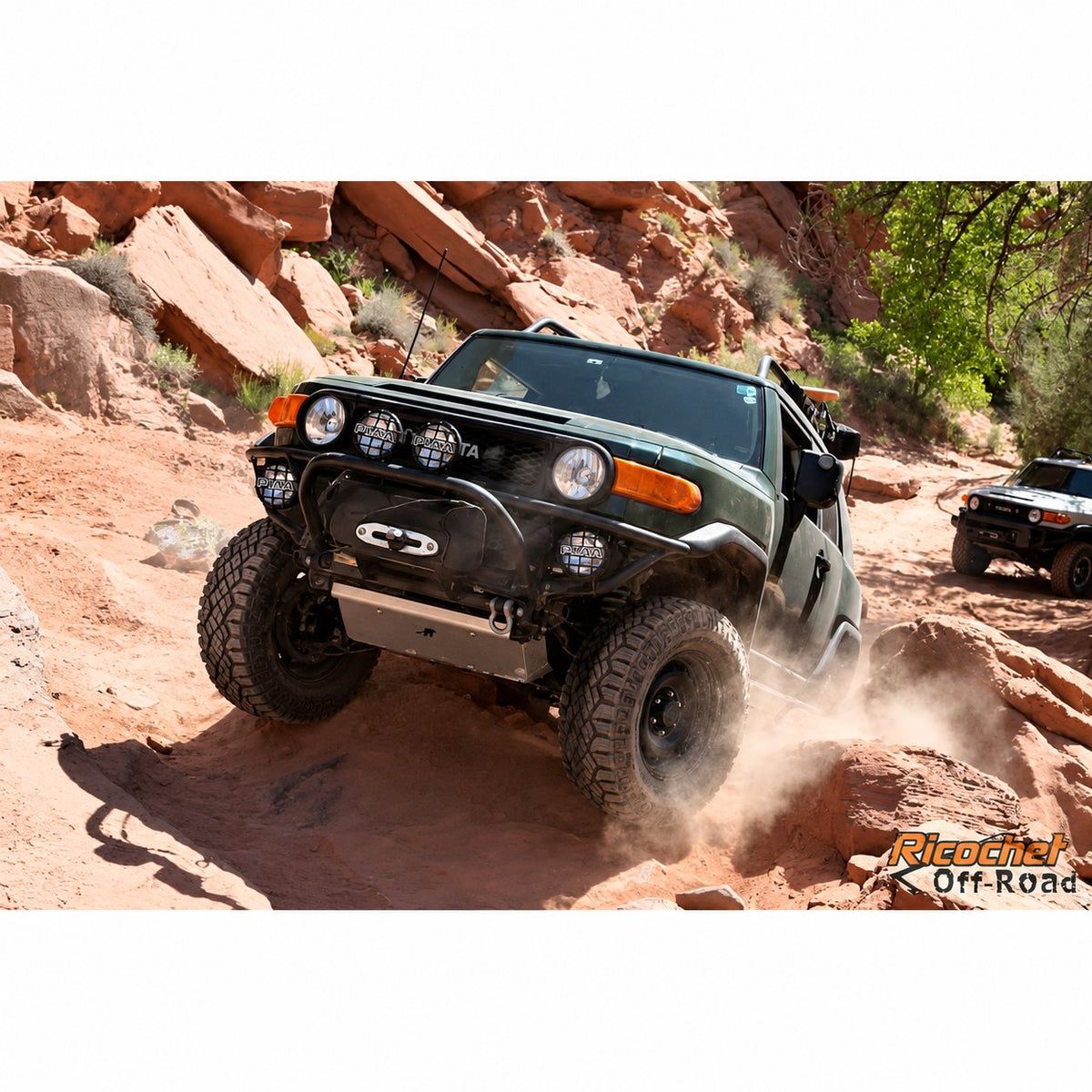 Heavy Duty Skid Plate & Front Bash Plate Toyota FJ Cruiser