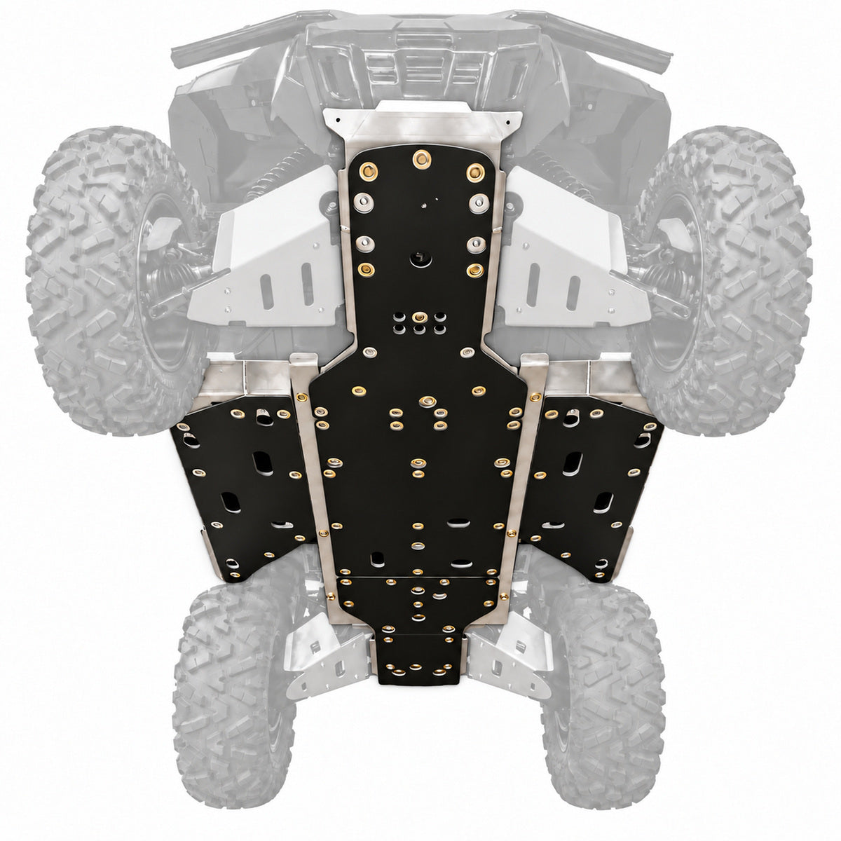 Floorboard Rock Sliders & Center Frame Skids | Honda Pioneer 1000