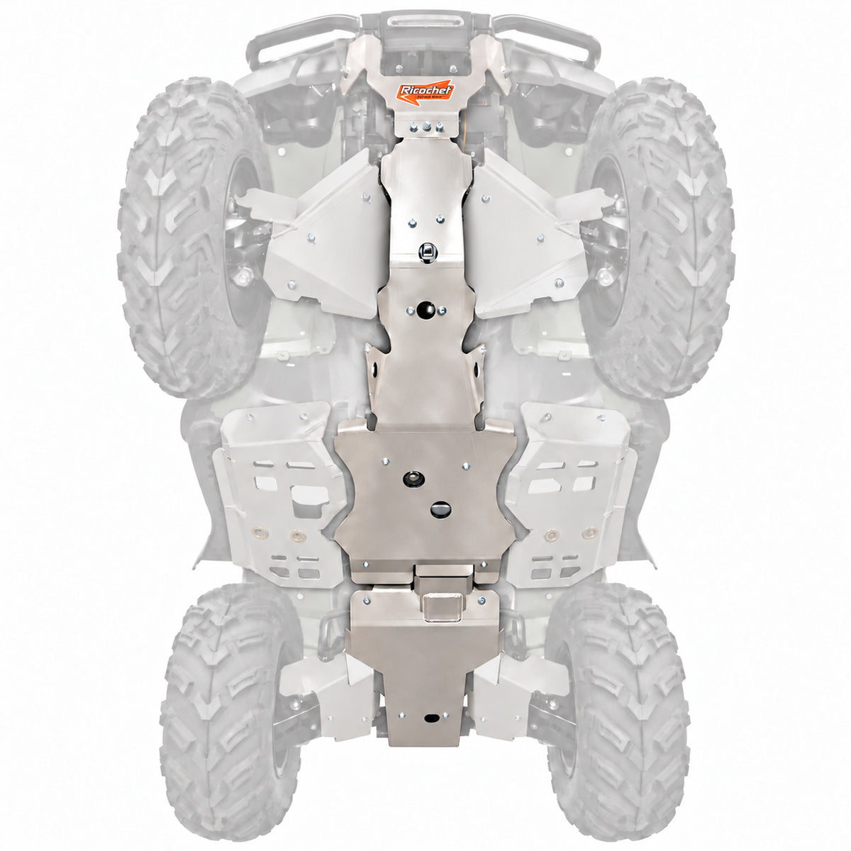 Full Frame Skid Plate Set | Honda Rubicon 520