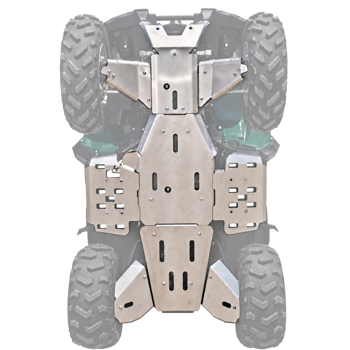 Complete Skid Plate Set | Yamaha Kodiak 700