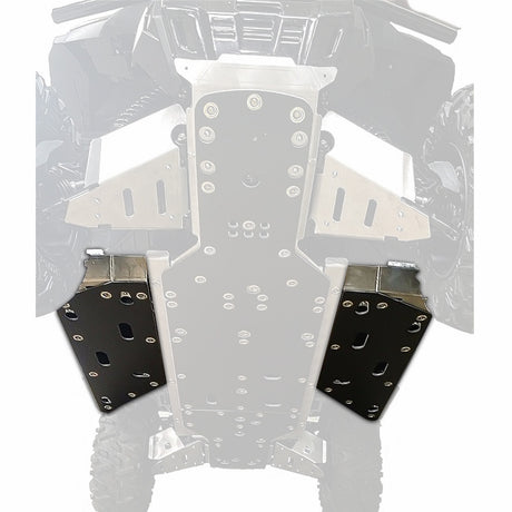 Rock Slider Skid Plate Set Honda Pioneer
