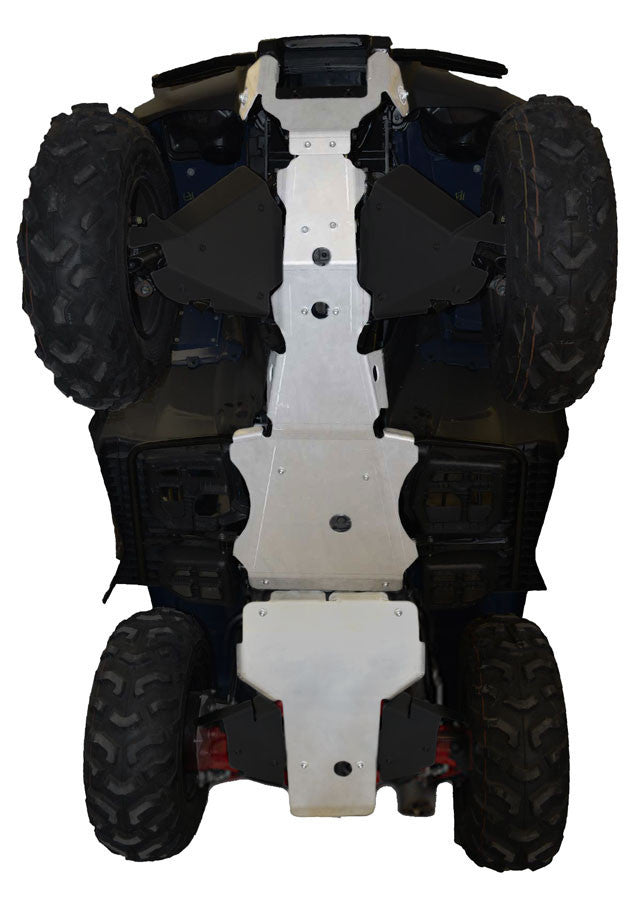 3-Piece Full Frame Skid Plate Set, Honda TRX420 FourTrax Rancher (I.R.S)