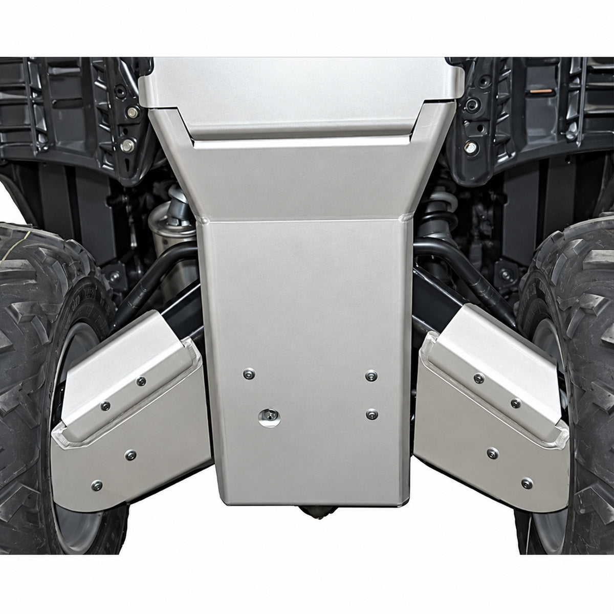 Complete Skid Plate Set Yamaha Grizzly