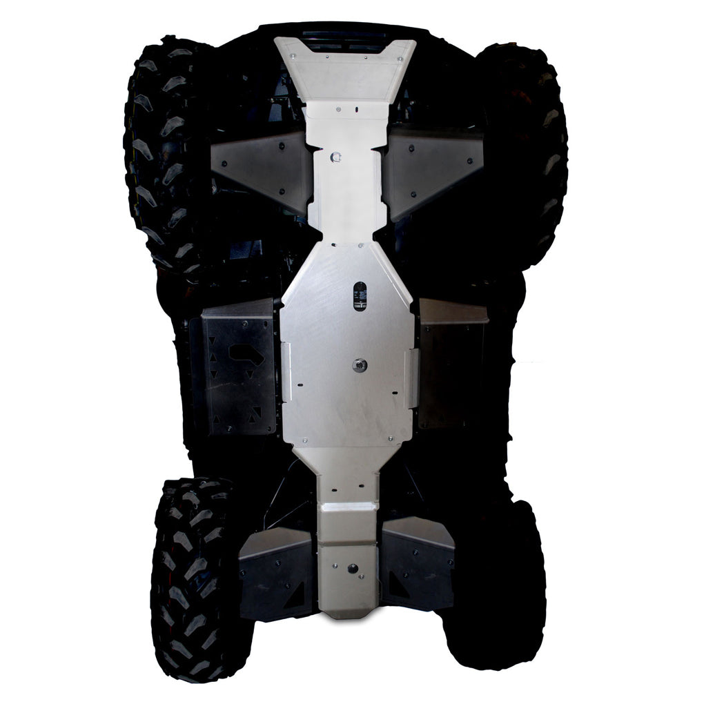 3-Piece Full Frame Aluminum Skid Plate Set, Kawasaki Brute Force 750