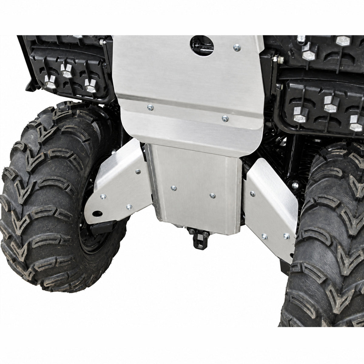 Complete Skid Plate Set Yamaha Big Bear Straight Axle Model