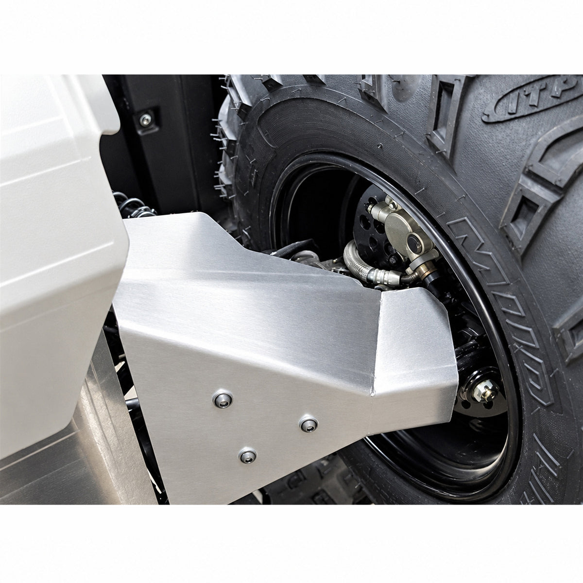 Complete Skid Plate Set Yamaha Big Bear Straight Axle Model