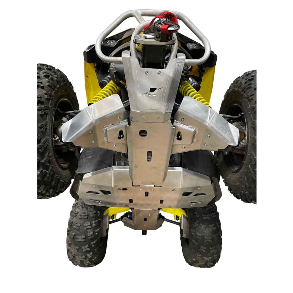 8-Piece Complete Aluminum Skid Plate Set, Can-Am Renegade 1000