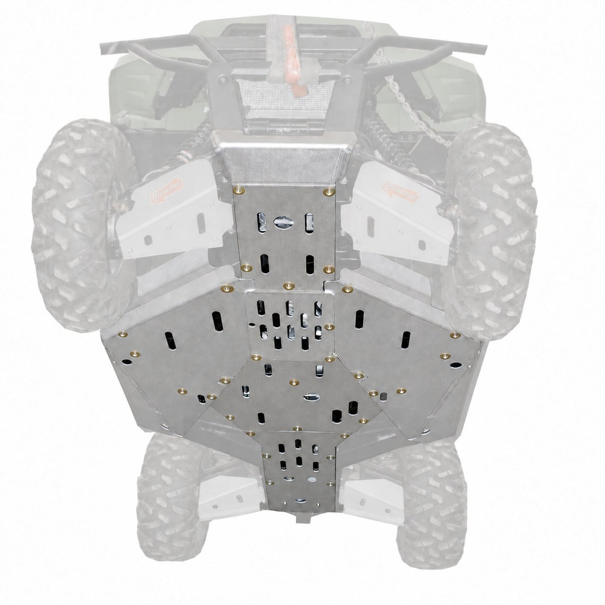 Full Frame Skid Plate Set with Frame Extensions Kawasaki Teryx 800 & Teryx 4