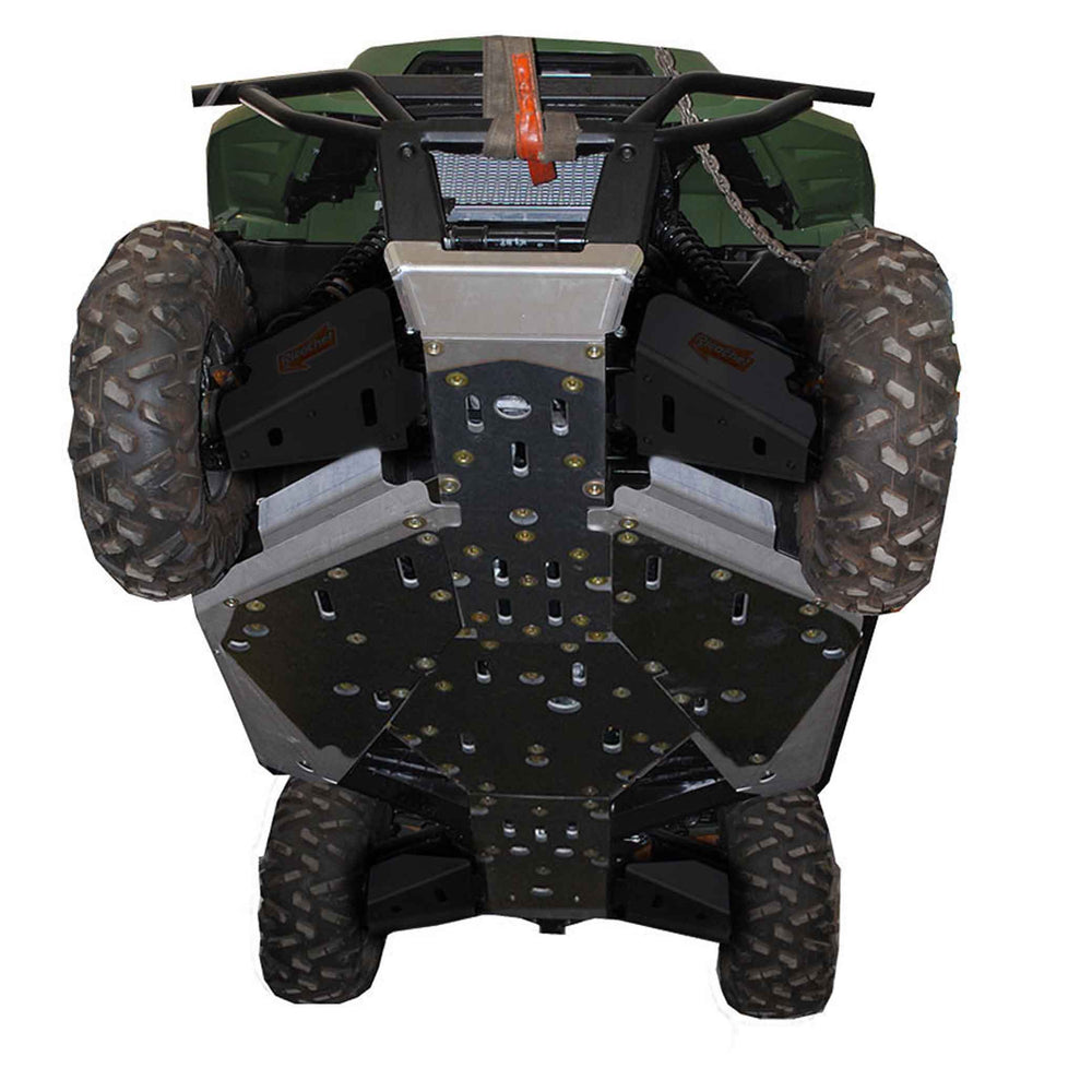 Full Frame Skid Plate Set with Rock Slider Kawasaki Tery