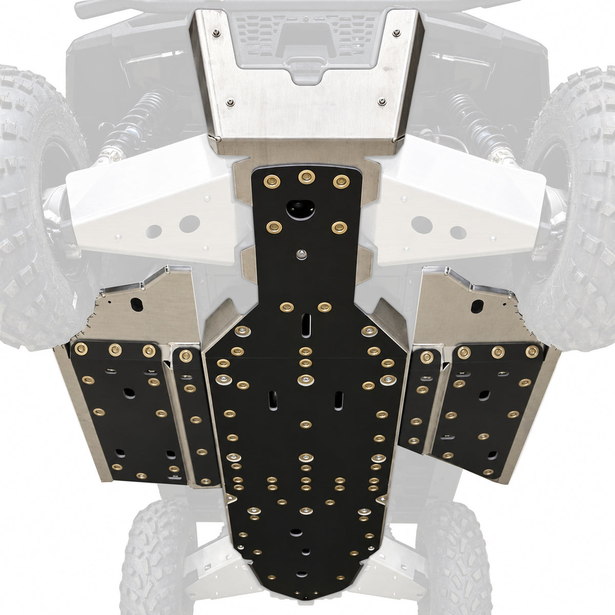 Skid Plate Set with Rock Sliders Polaris Ranger