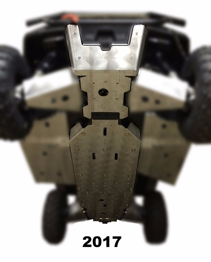 4-Piece Full Frame Skid Plate Set, Polaris Ranger 570 Full-Size