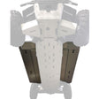 Rock Slider Skid Plate Set Polaris Ranger Crew