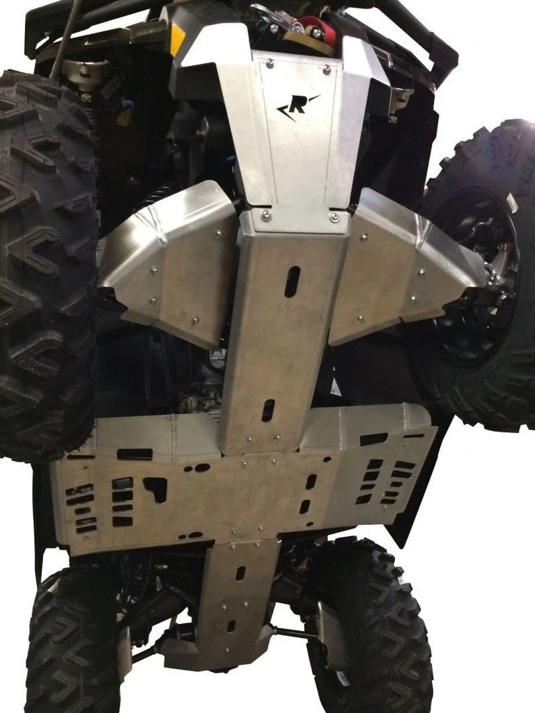 8-Piece Complete Aluminum Skid Plate Set, 2012-2023 Can-Am Outlander 1000/DPS/XTP