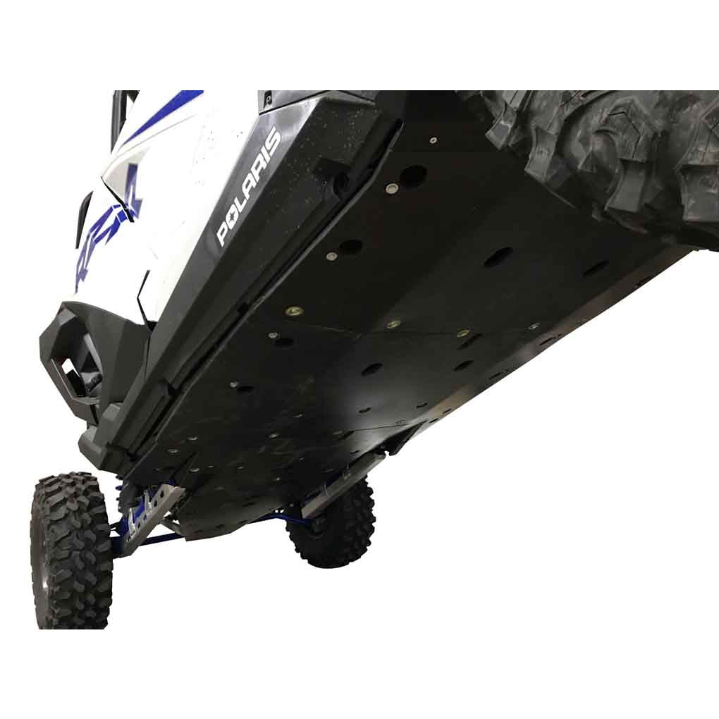 Full Frame and Rock Slider Skid Plate Set Polaris RZR
