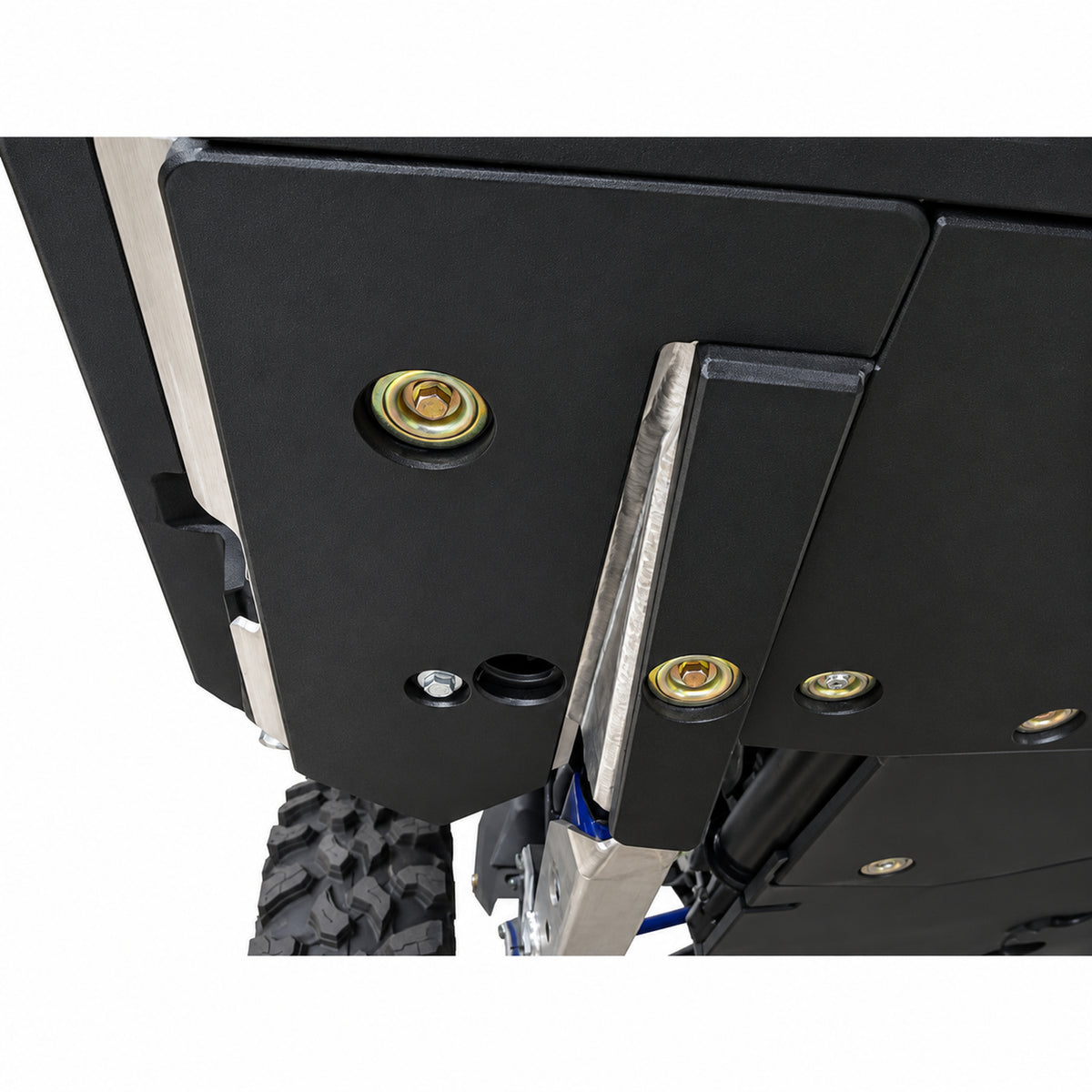 Full Frame and Rock Slider Skid Plate Set Polaris RZR