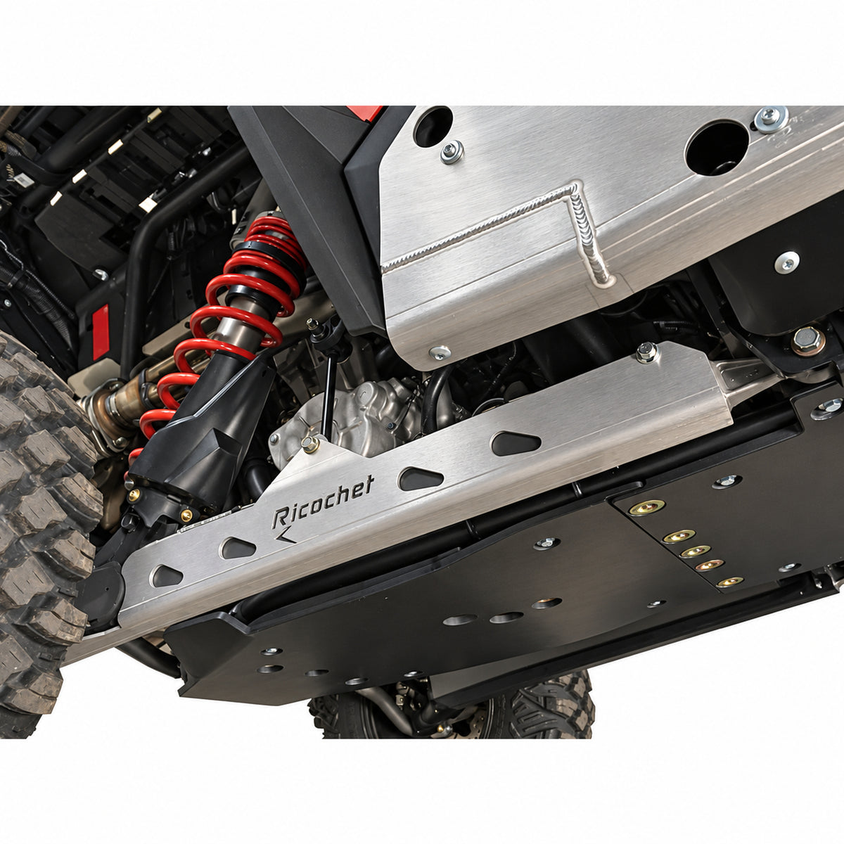 Rear Linkage Guards Polaris RZR XP