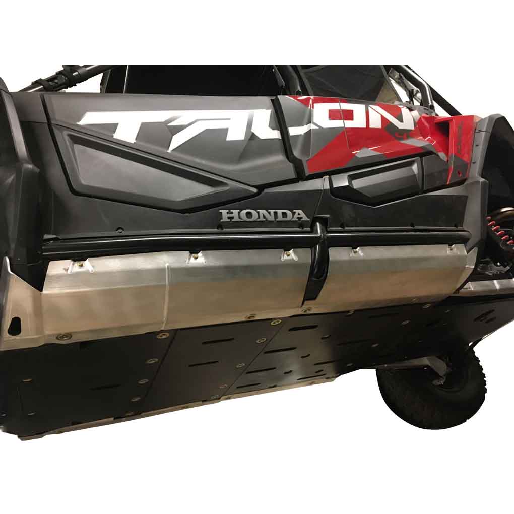 4-Piece Rock Slider Skid Plate Set, Honda Talon X-4