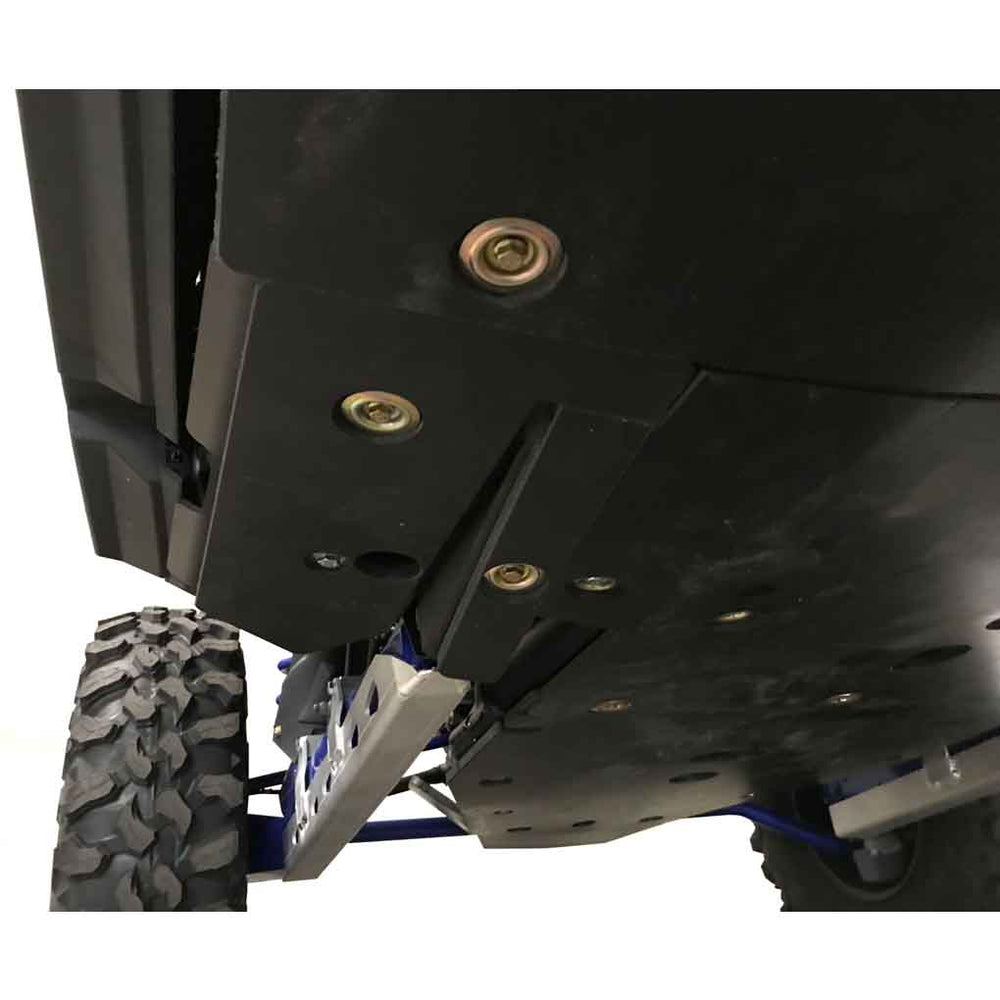 Full Frame and Rock Slider Skid Plate Set Polaris RZR