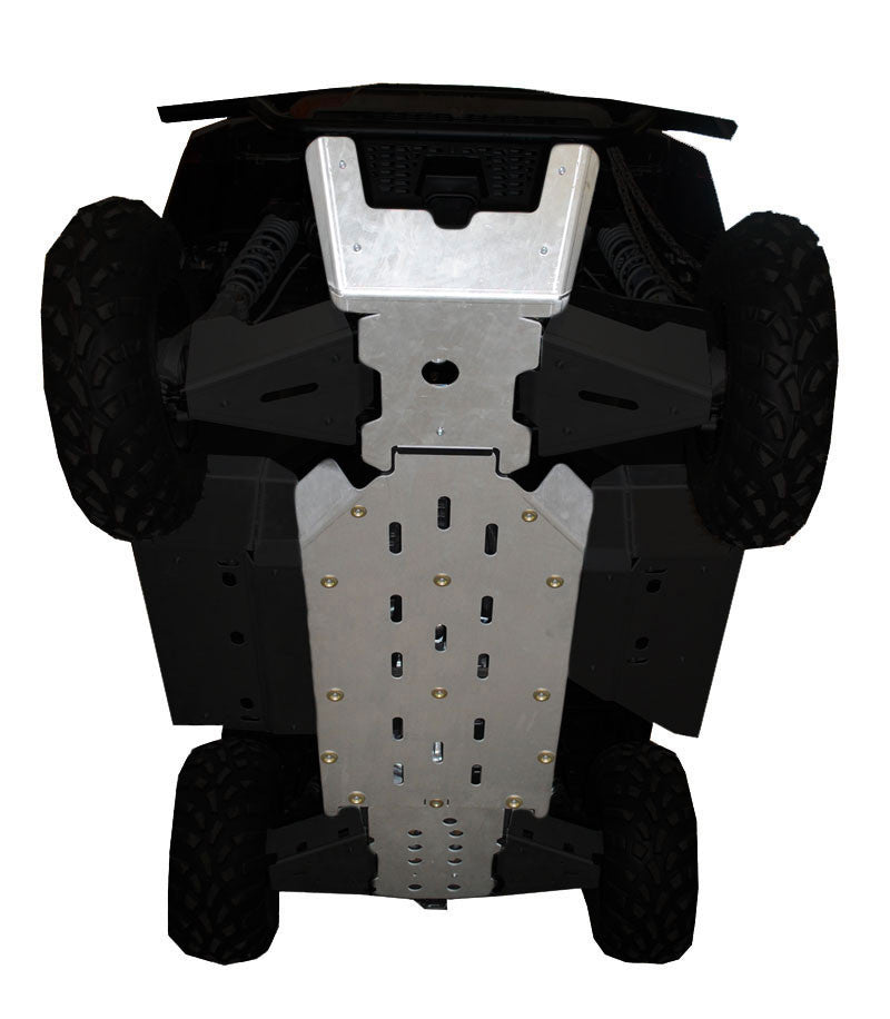3-Piece Full Frame Skid Plate Set, Polaris Ranger 800 Mid-Size