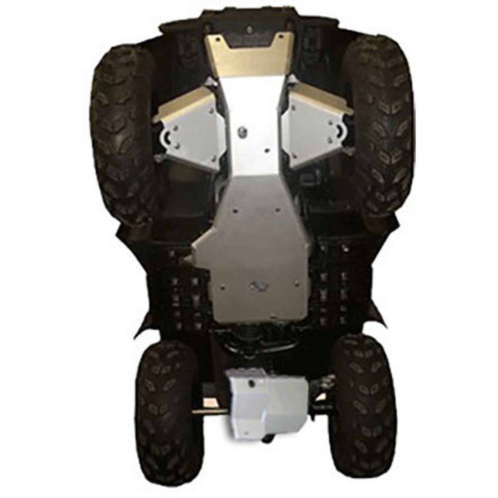 Complete Skid Plate Set Yamaha Big Bear Straight Axle Model