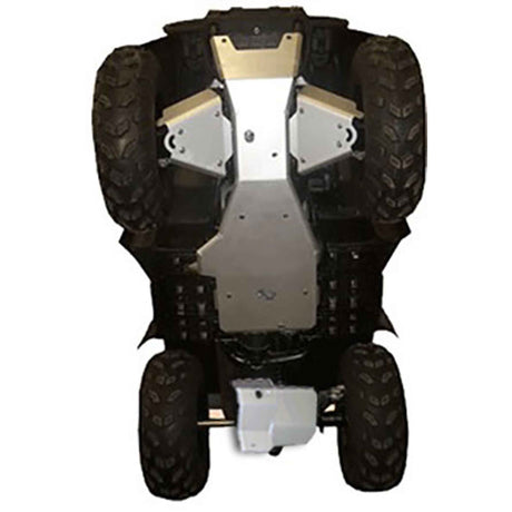 Complete Skid Plate Set Yamaha Big Bear Straight Axle Model