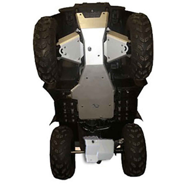 Complete Skid Plate Set Yamaha Big Bear Straight Axle Model