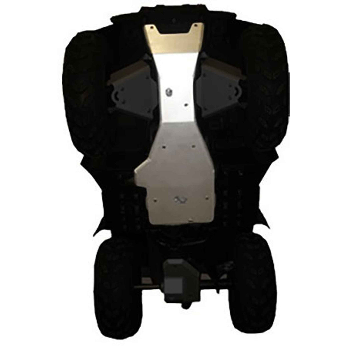 Full Frame Skid Plate Yamaha Big Bear Straight Axle Model