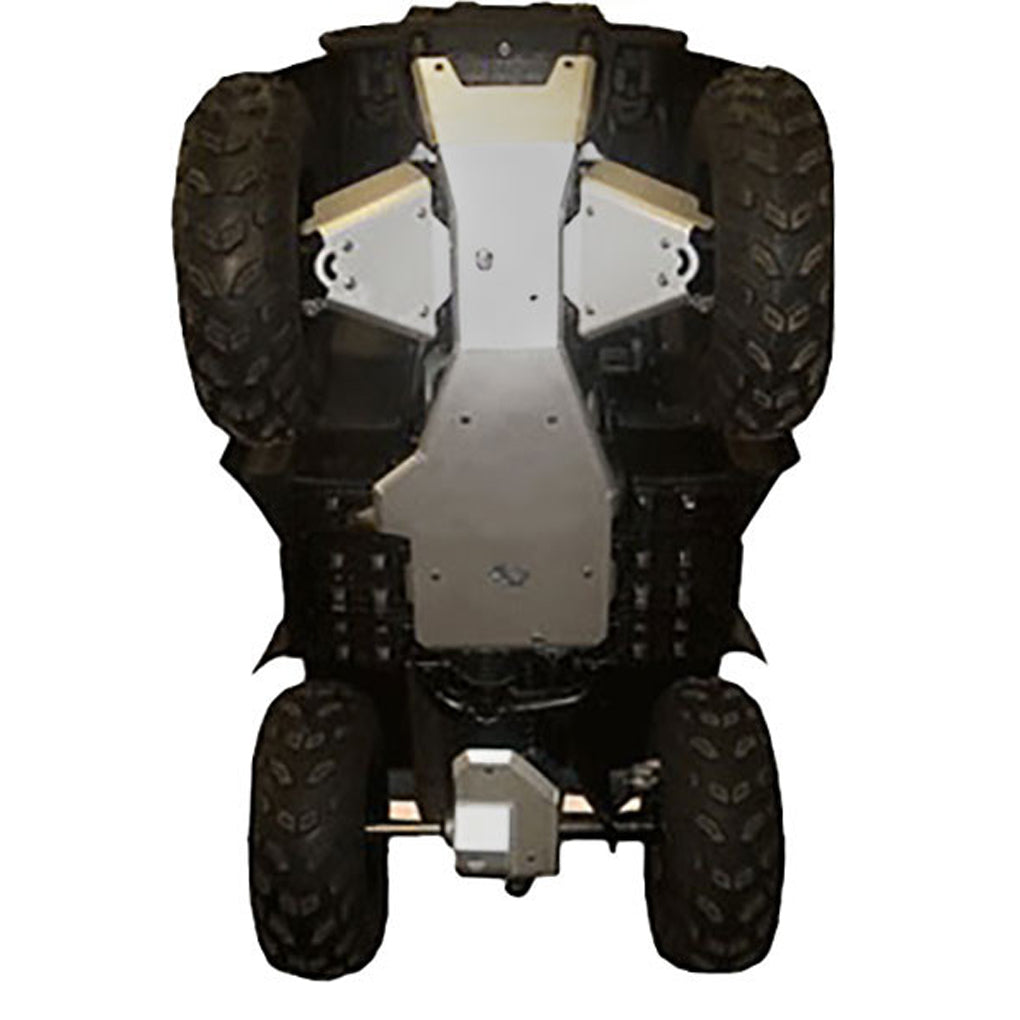 Complete Skid Plate Set Yamaha Grizzly Kodiak Bruin
