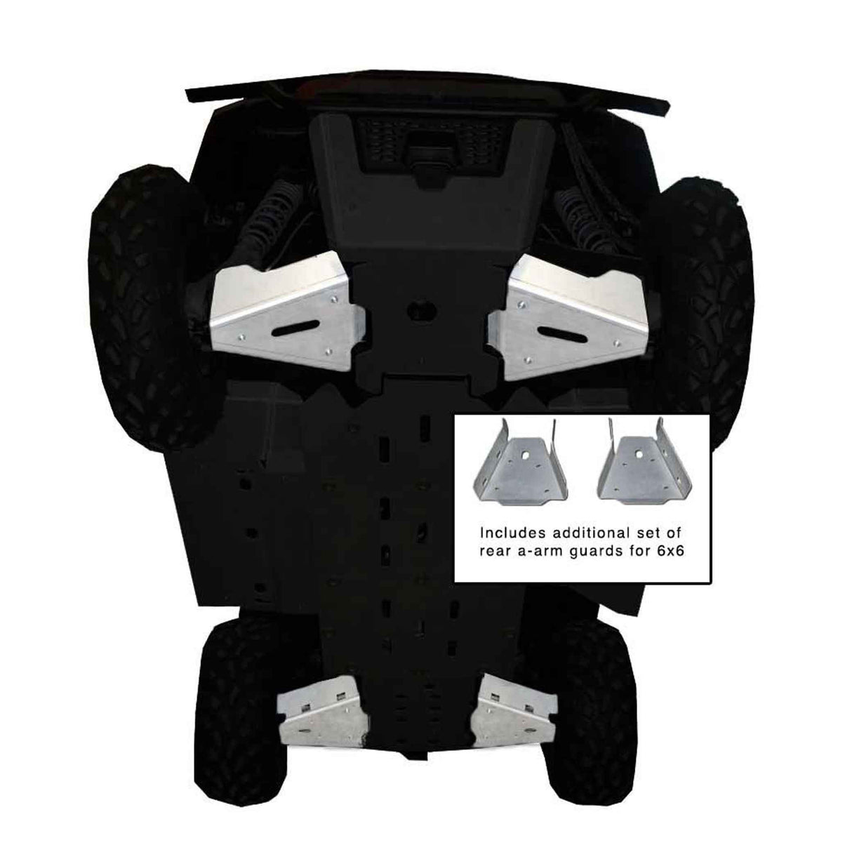 A-Arm/CV Boot Guard Set Polaris Ranger 800 6x6