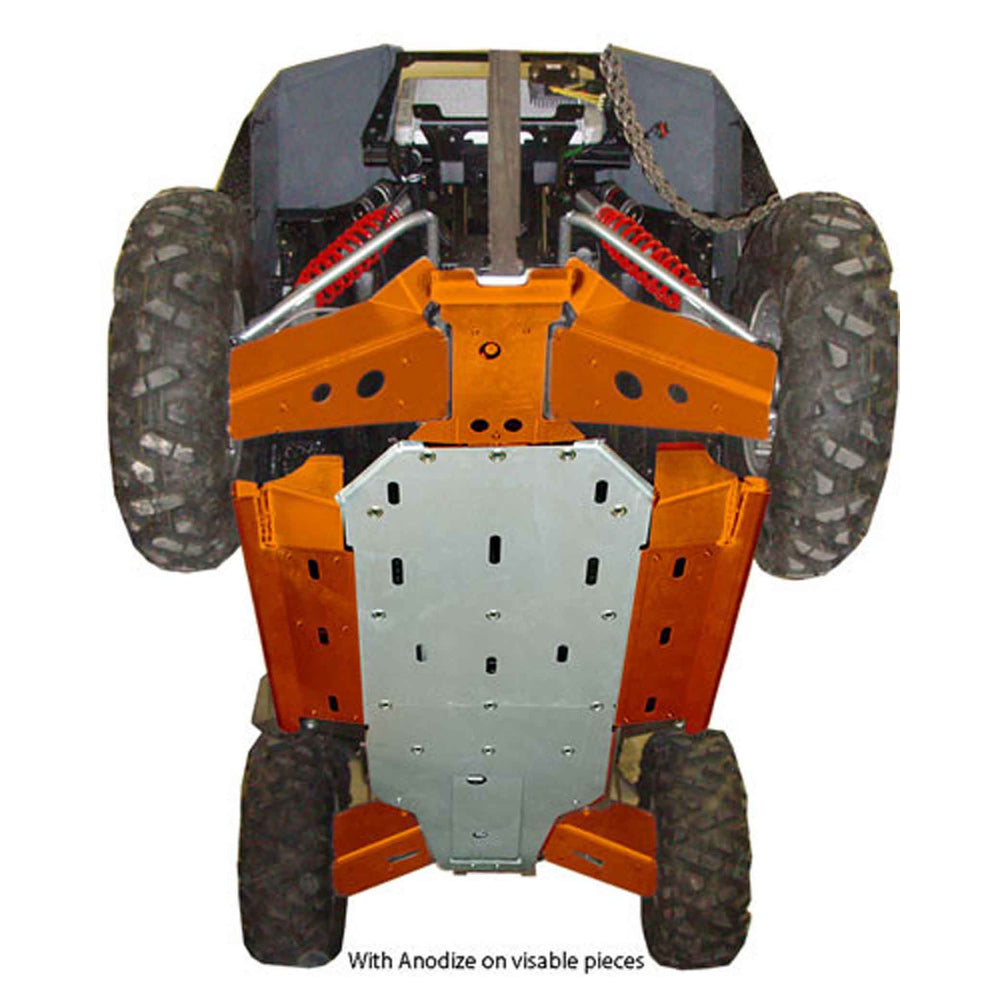 Complete Skid Plate Set Polaris RZR-S 800