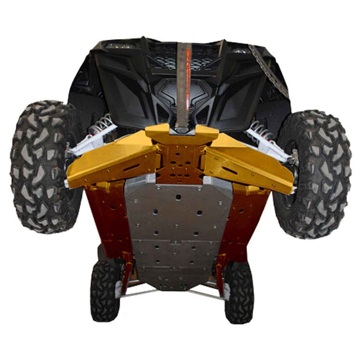 Complete Skid Plate Set Polaris RZR 900 Jagged X