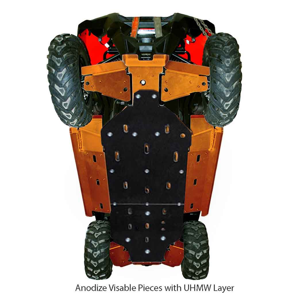 Complete Skid Plate Set Polaris RZR