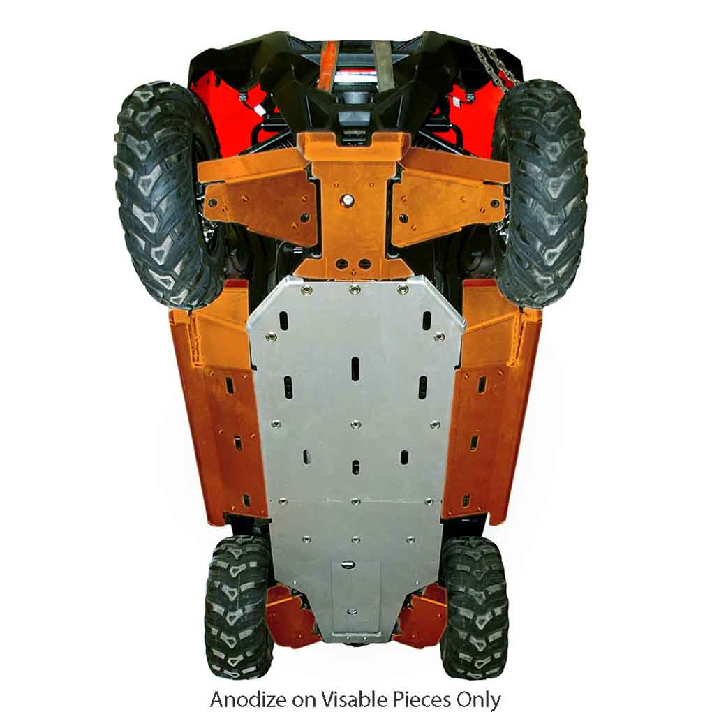 Complete Skid Plate Set Polaris RZR