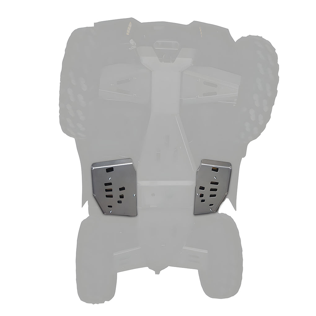 2-Piece Floor Board Skid Plate Set, Sportsman 1000 XP and Trail