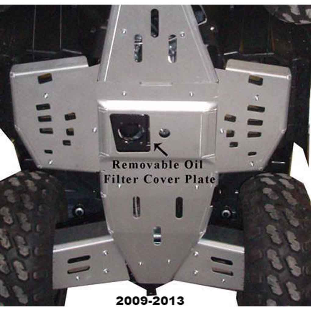 Full Frame Skid Plate Set Polaris Sportsman