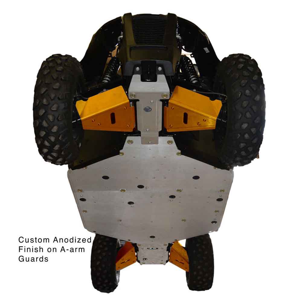 Complete Skid Plate Set Arctic Cat WildCat Sport