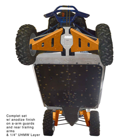 Complete Skid Plate Set Arctic Cat WildCat 4