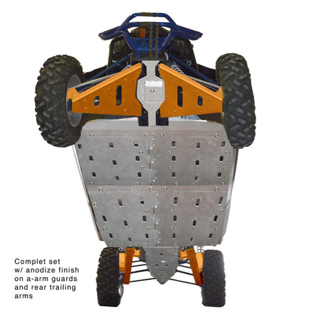 Complete Skid Plate Set Arctic Cat WildCat 4
