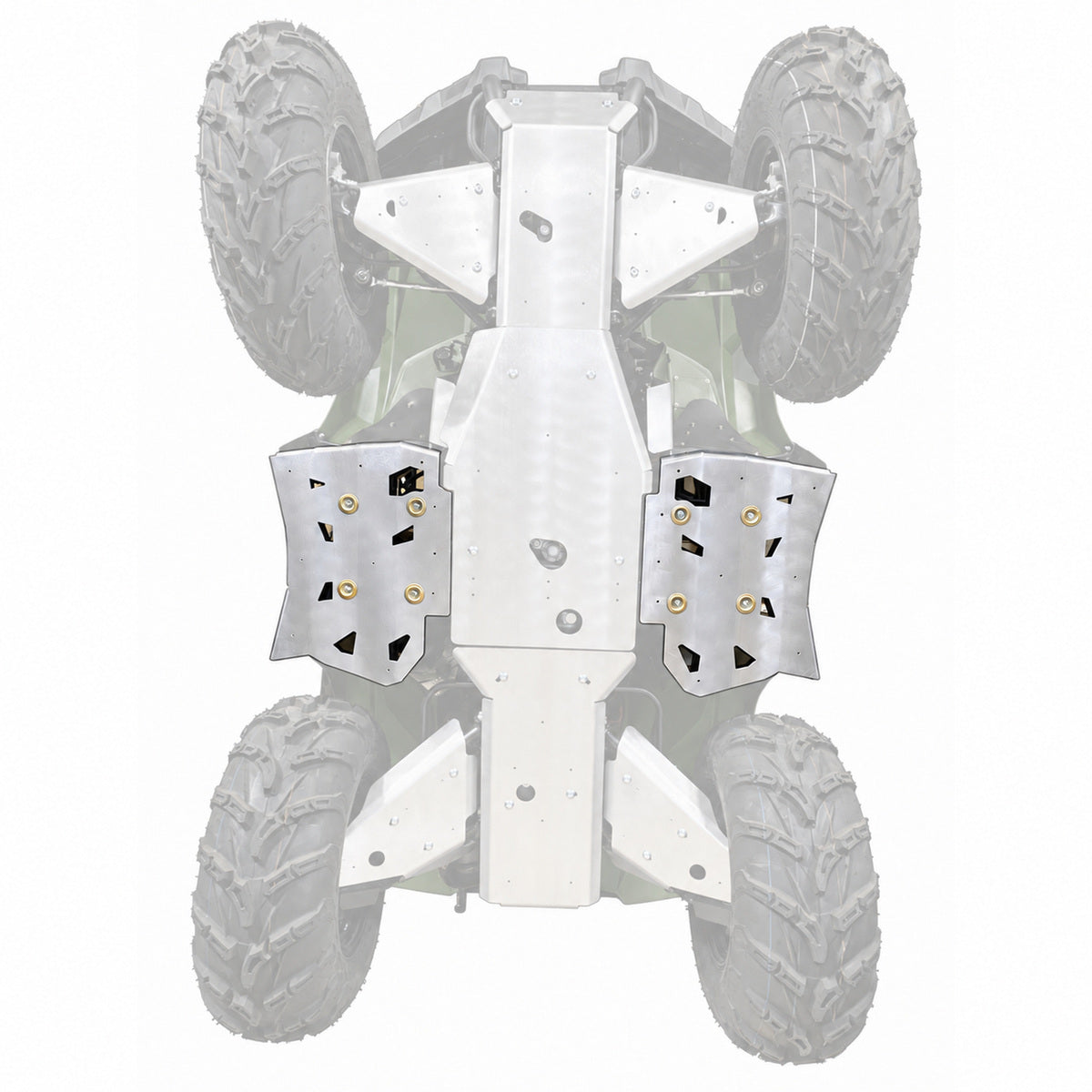 Floorboard Skid Plate Set  |  Yamaha Kodiak 450