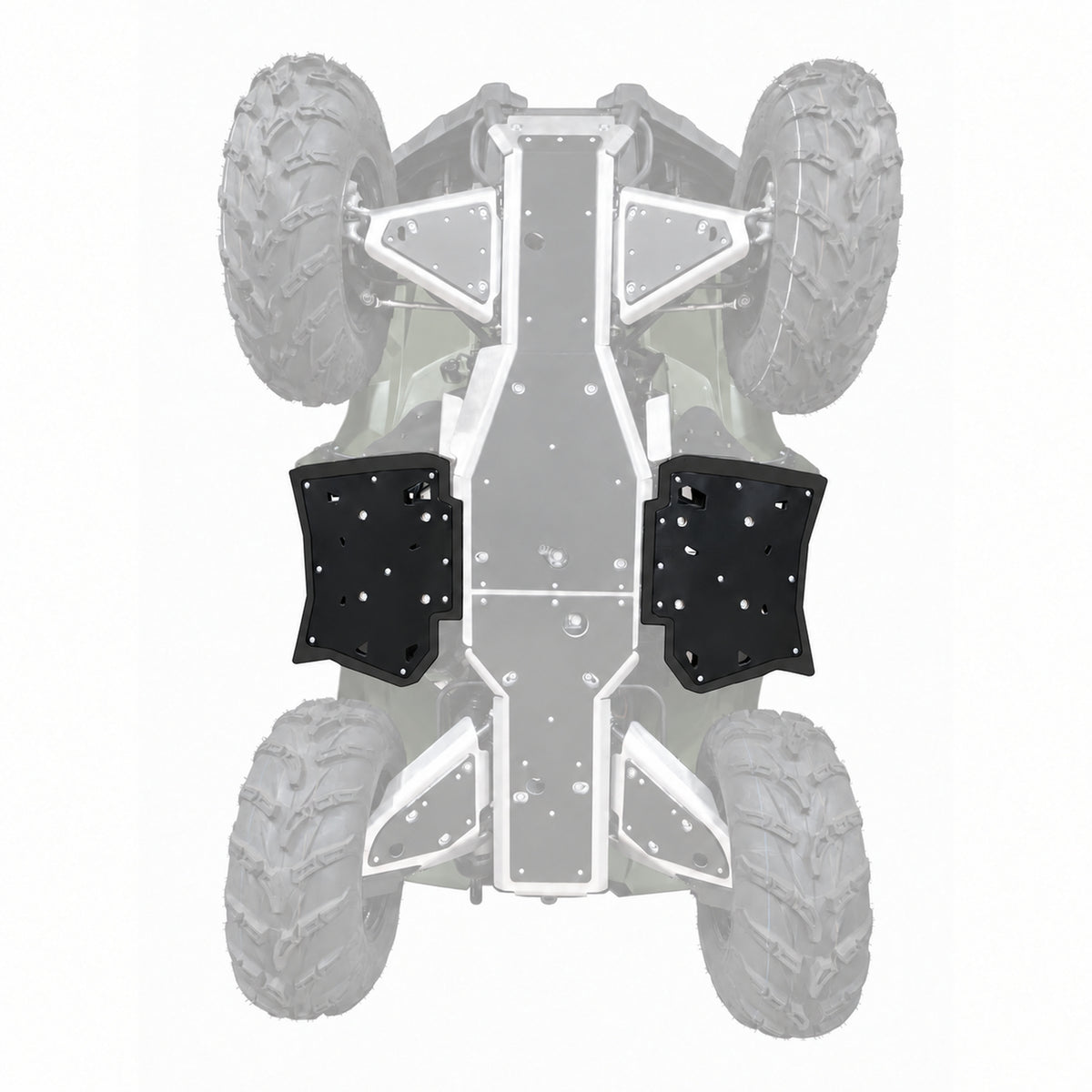 Floorboard Skid Plate Set  |  Yamaha Kodiak 450