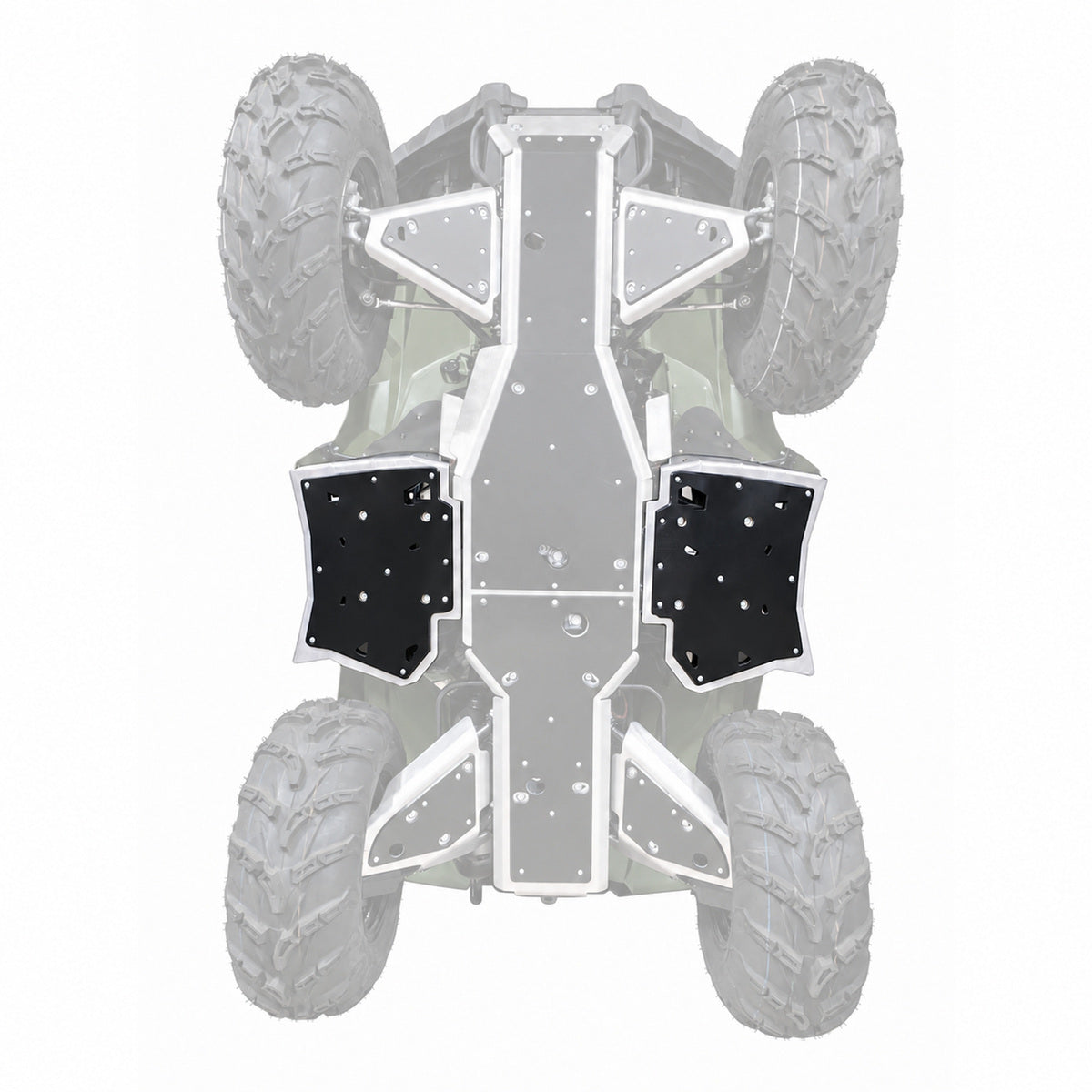 Floorboard Skid Plate Set  |  Yamaha Kodiak 450