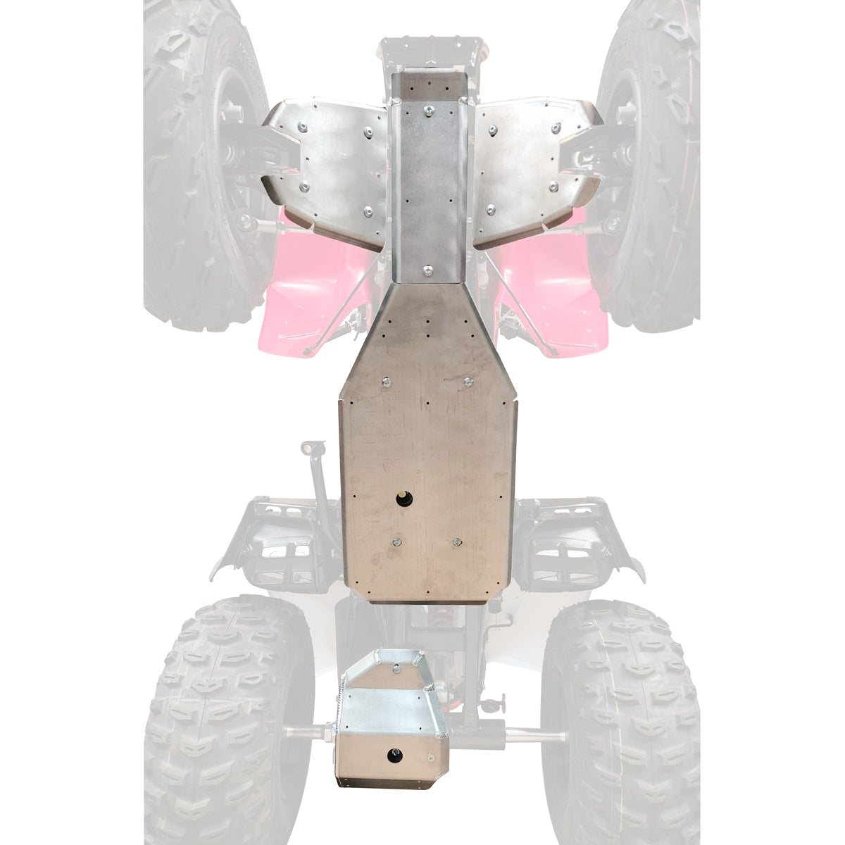 Standard Coverage  |  Complete Skid Plate Set  |  1997-2026  |  Honda TRX250 FourTrax Recon