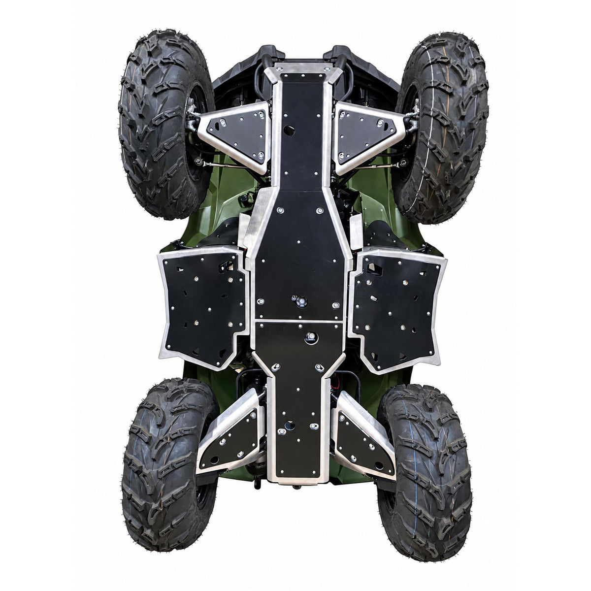 Complete Skid Plate Set  |   Yamaha Kodiak 450