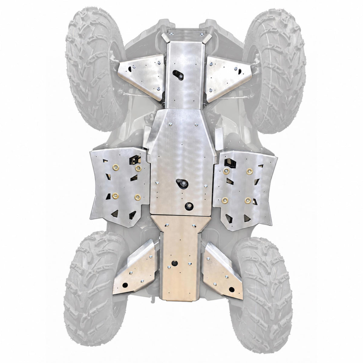 Complete Skid Plate Set  |   Yamaha Kodiak 450